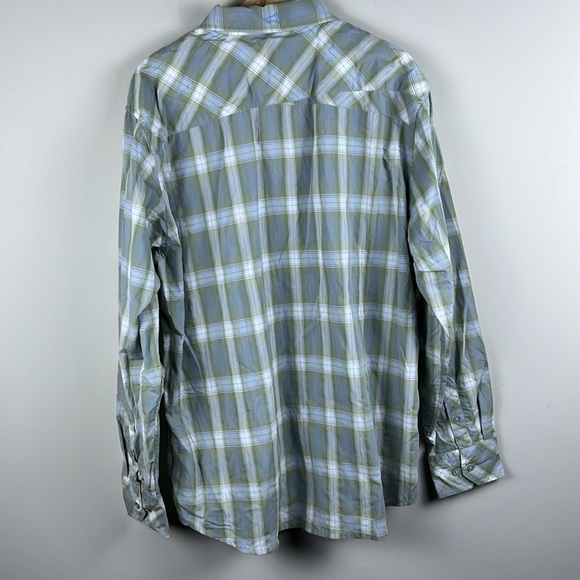 Horny Toad Mens XL Organic Cotton Blend‎ Long Sleeve Button Up - Picture 3 of 6